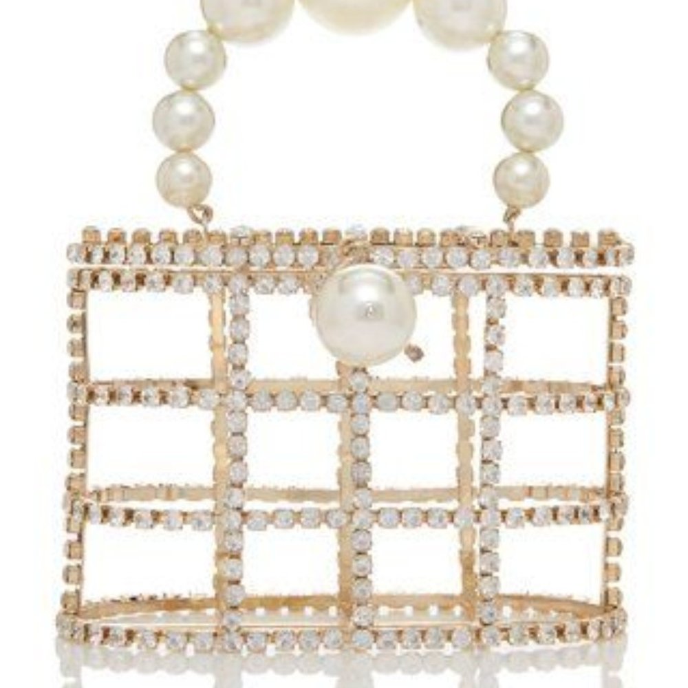 NWT ROSANTICA Crystal-Embellished bag - Picture 5 of 16